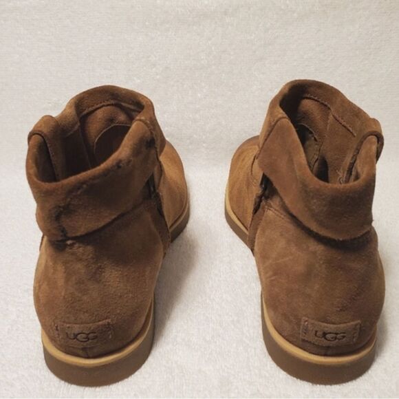 NWT- LEATHER UGG BOOTIES JOSEFENE CUFF SIZE 6.5 - Picture 12 of 12